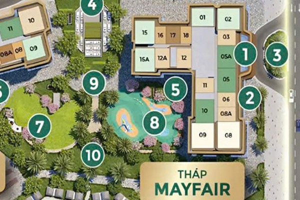 SHOP CHÂN ĐẾ M1-SH01 TÒA M1 - MAYFAIR, COSMOPOLITAN VINHOMES GLOBAL GATE